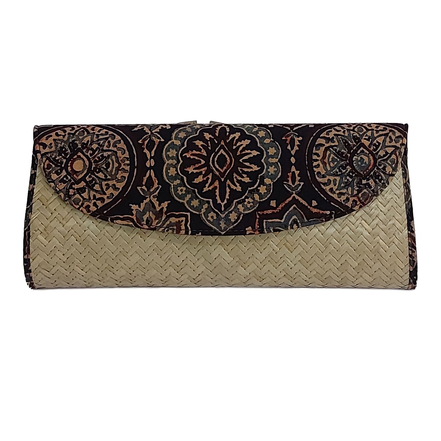 Cotton Fabric Handicraft Embroidery Box Clutch Purse at Best Price in  Ahmedabad | Param Handicrafts
