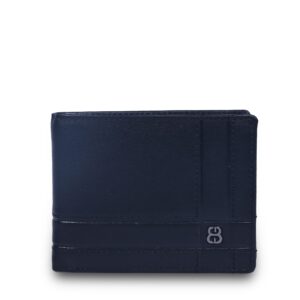 Black Genuine Leather Mens' Wallet